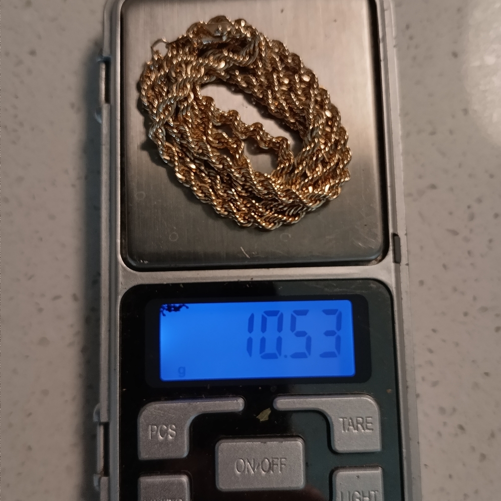 Gold Rope Chain - Picture 4 of 7